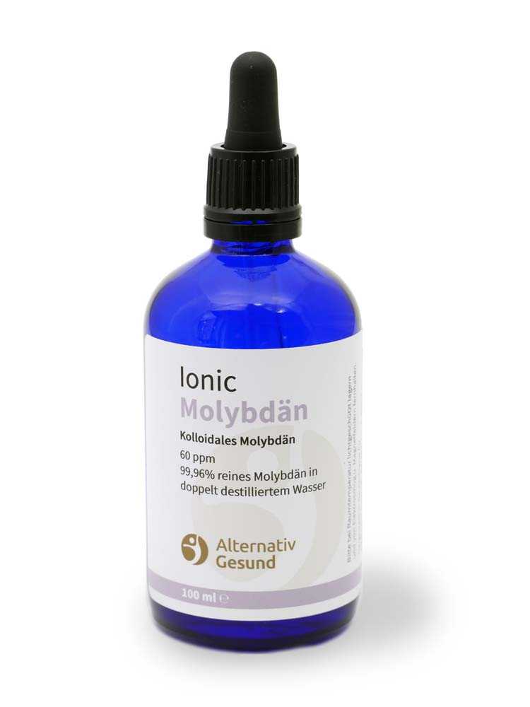 Colloidal molybdenum from Alternativ Gesund ✓ 100ml ✓ 60 ppm ✓ made with proton resonance ✓ high ionic content ✓strong bioavailability.