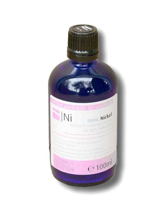 Buy colloidal nickel - perfectly bioavailable as a colloid