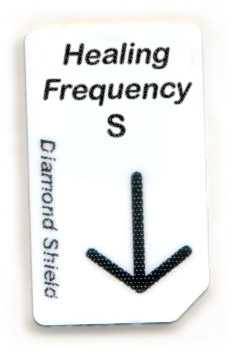Healing frequency chipcard small - store frequencies on the PC