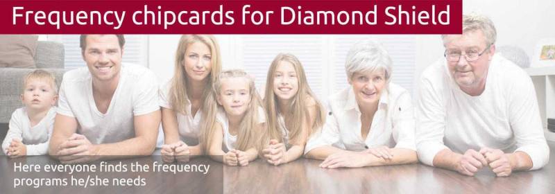 The chipcards have the diversity of a three-generation family